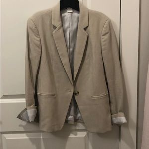 Tan blazer